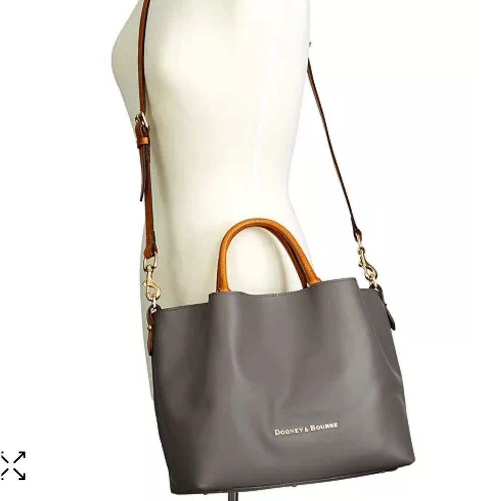 🤎🧡Dooney & Bourke City Dawson Barlow Smooth Leather Bag